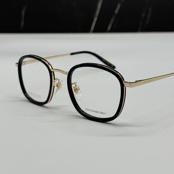 NEW GUCCI EYEGLASSES GG0678OA 001 ROUND EYEWEAR - Picture 5 of 10